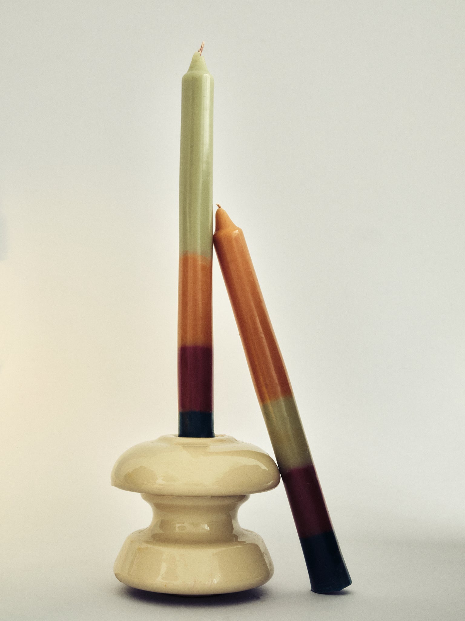 Via Wax Colour-Block candle. Styled by Laura Viruly, Via Wax. Photograph by Johno Mellish  ©JonoMellish ©ViaWax